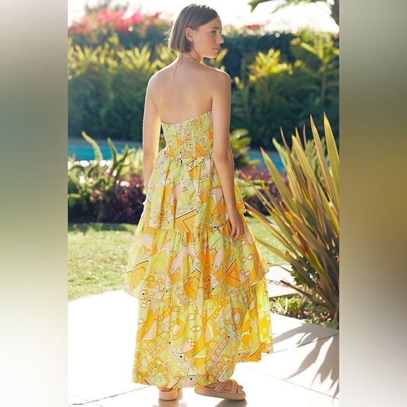 Anthropologie Tiered Halter Maxi Dress
S/W/F - Picture 1 of 6